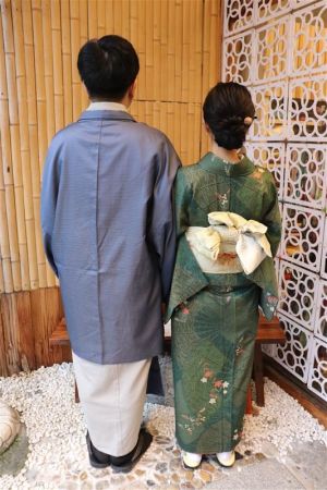 男性着物