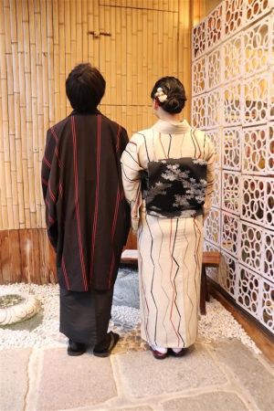 男性着物