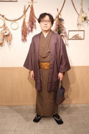 男性着物