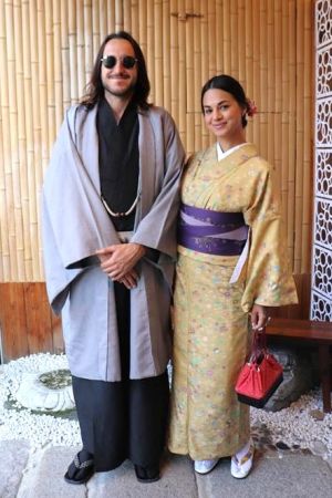 男性着物