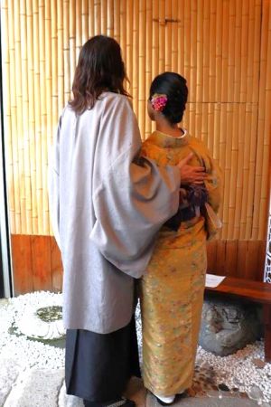 男性着物