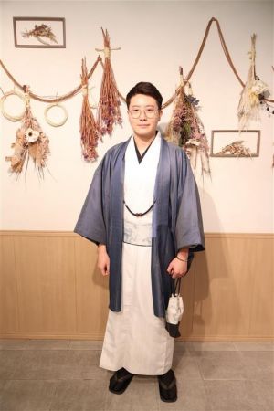男性着物