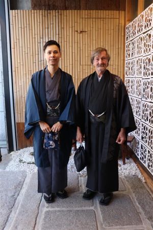 男性着物