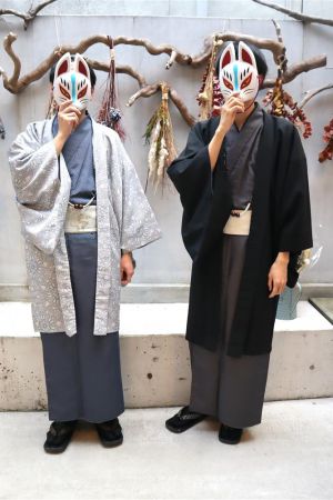 男性着物