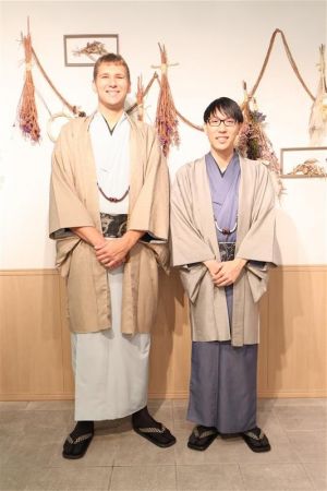 男性着物