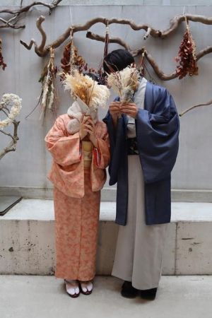 男性着物