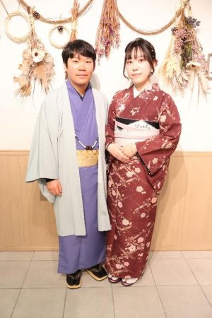 男性着物