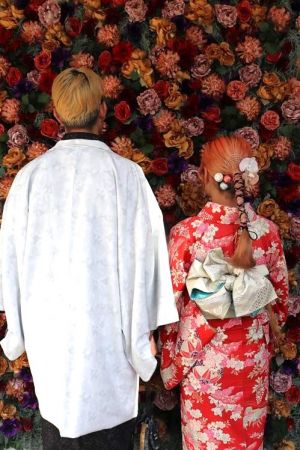 男性着物