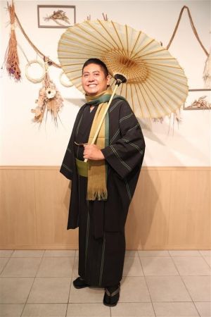 男性着物