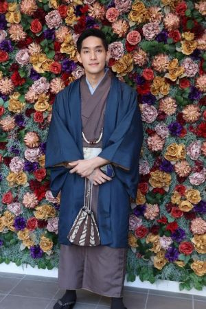 男性着物