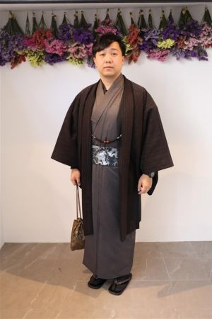 男性着物