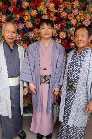 男性着物