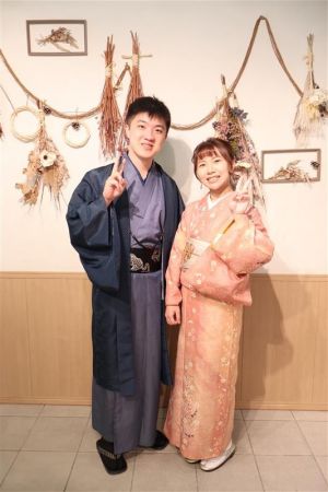 男性着物