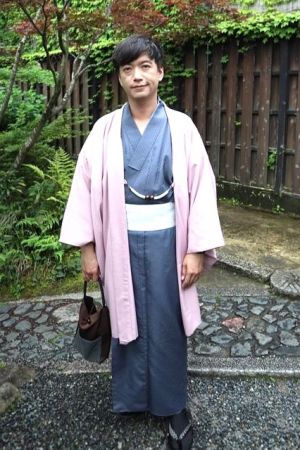 男性着物
