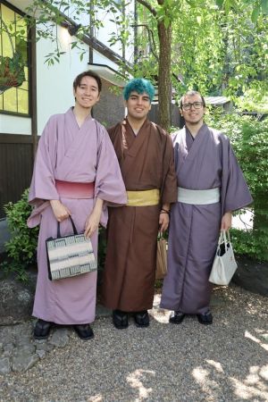 男性着物
