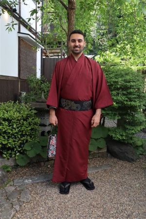男性着物
