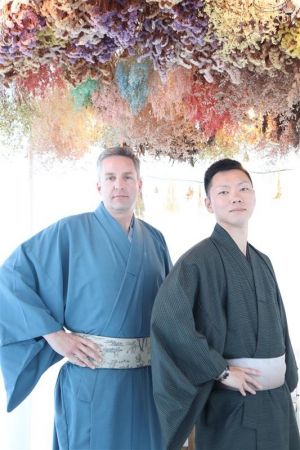 男性着物