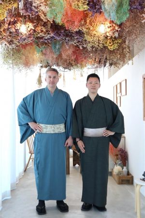 男性着物