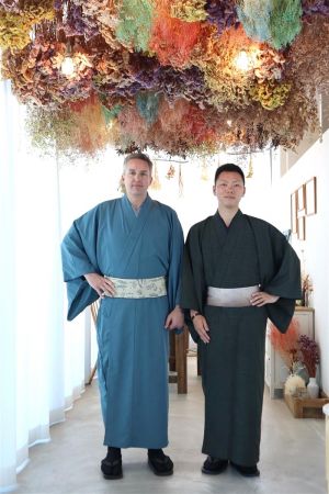 男性着物