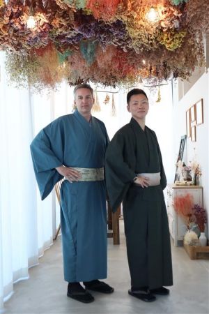 男性着物
