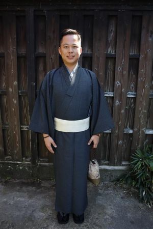 男性着物