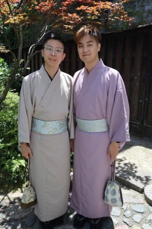 男性着物