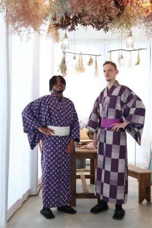 男性着物