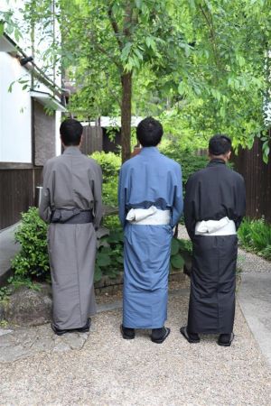 男性着物