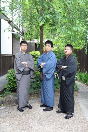 男性着物