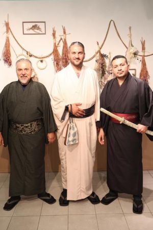 男性着物