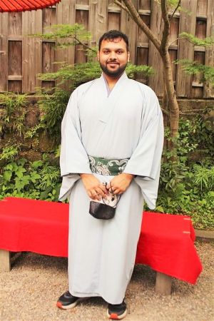 男性着物