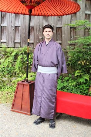 男性着物