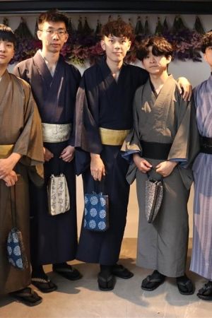 男性着物