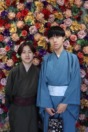 男性着物