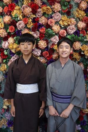 男性着物