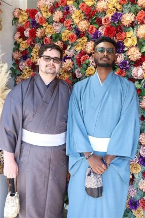 男性着物