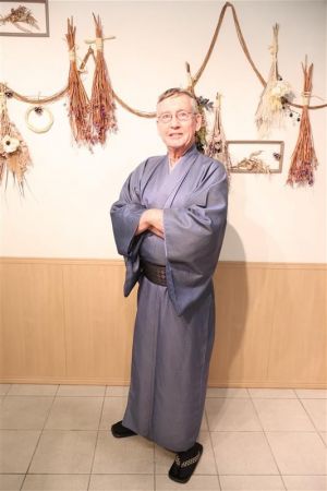 男性着物