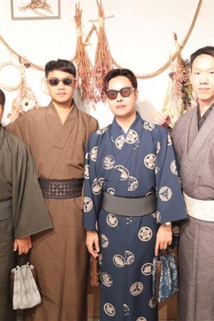 男性着物