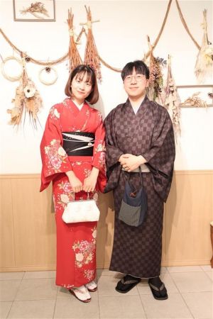 男性着物