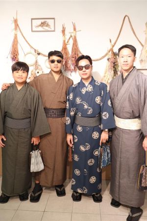 男性着物