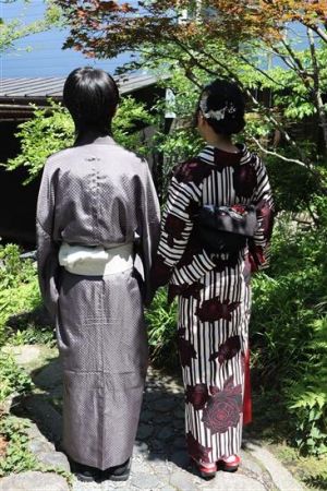 男性着物