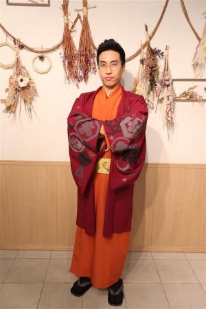 男性着物