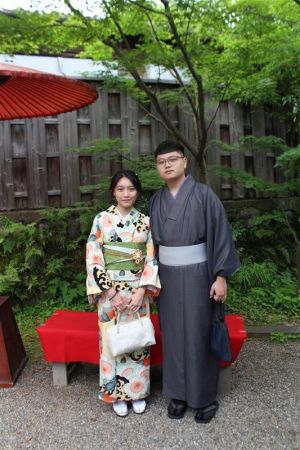 男性着物
