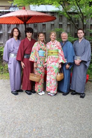 男性着物
