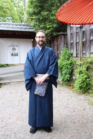 男性着物
