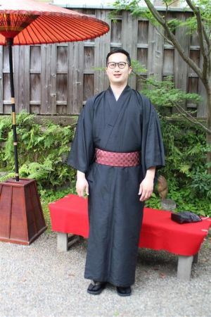 男性着物