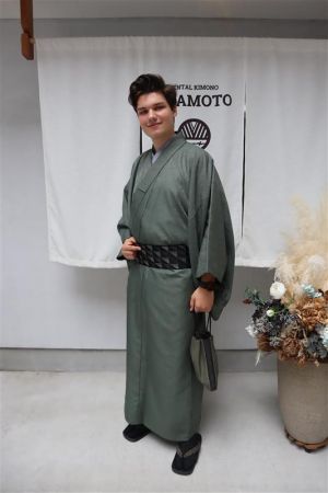 男性着物