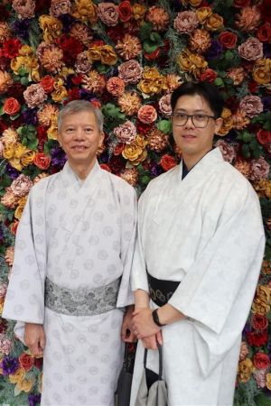 男性着物