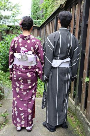 男性着物