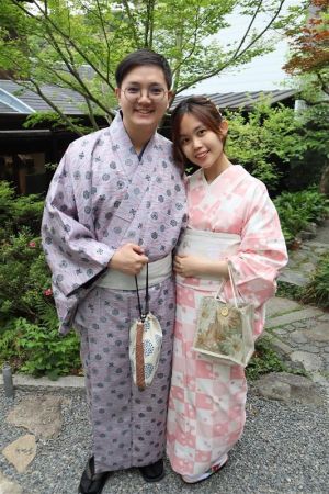 男性着物